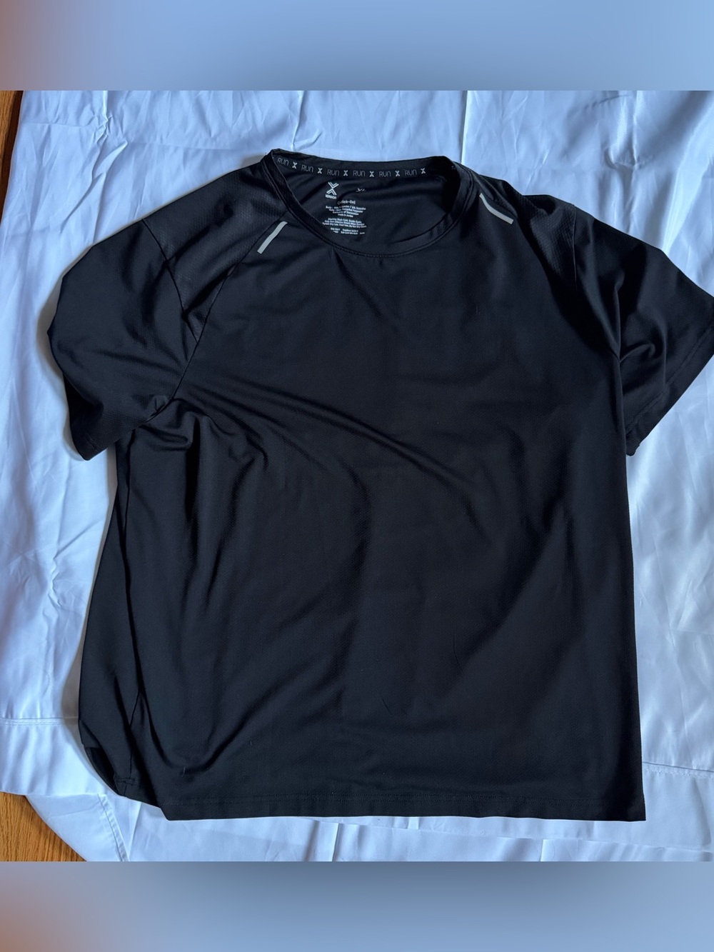 Xersion Quick-Dri Running T-Shirt Size XL Black